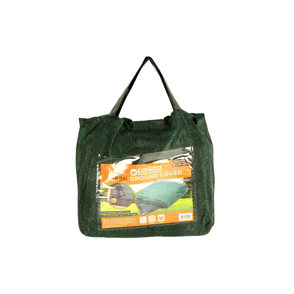 Wildtrak 2.4x2.4m Ultramesh Multipurpose Ground Protection Cover with Eyelets