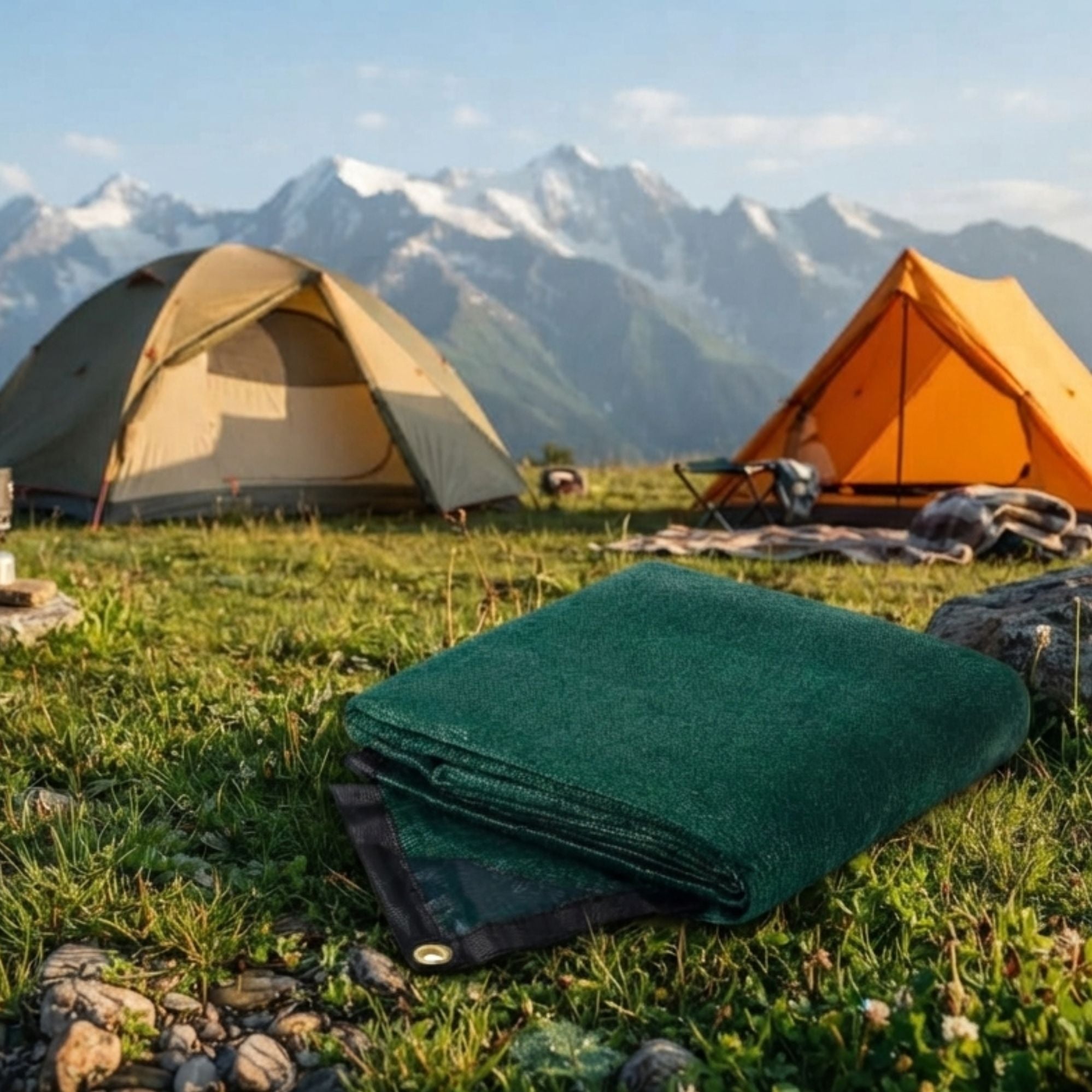 Wildtrak 2.4x3.6m Ultramesh Multipurpose Ground Protection Cover with Eyelets