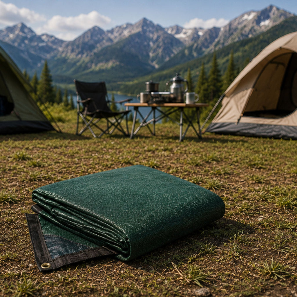 Wildtrak 2.4x3.6m Ultramesh Multipurpose Ground Protection Cover with Eyelets