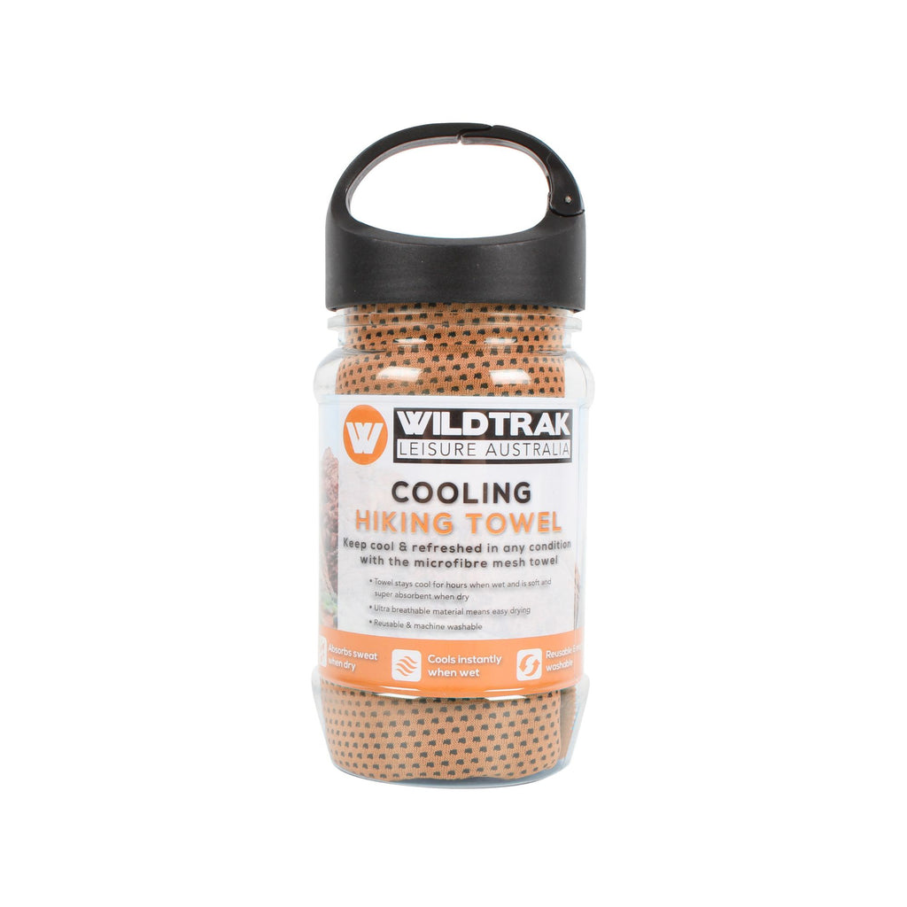 Wildtrak Neck Cooling Hiking Microfibre Mesh Towel Reusable 102x30cm