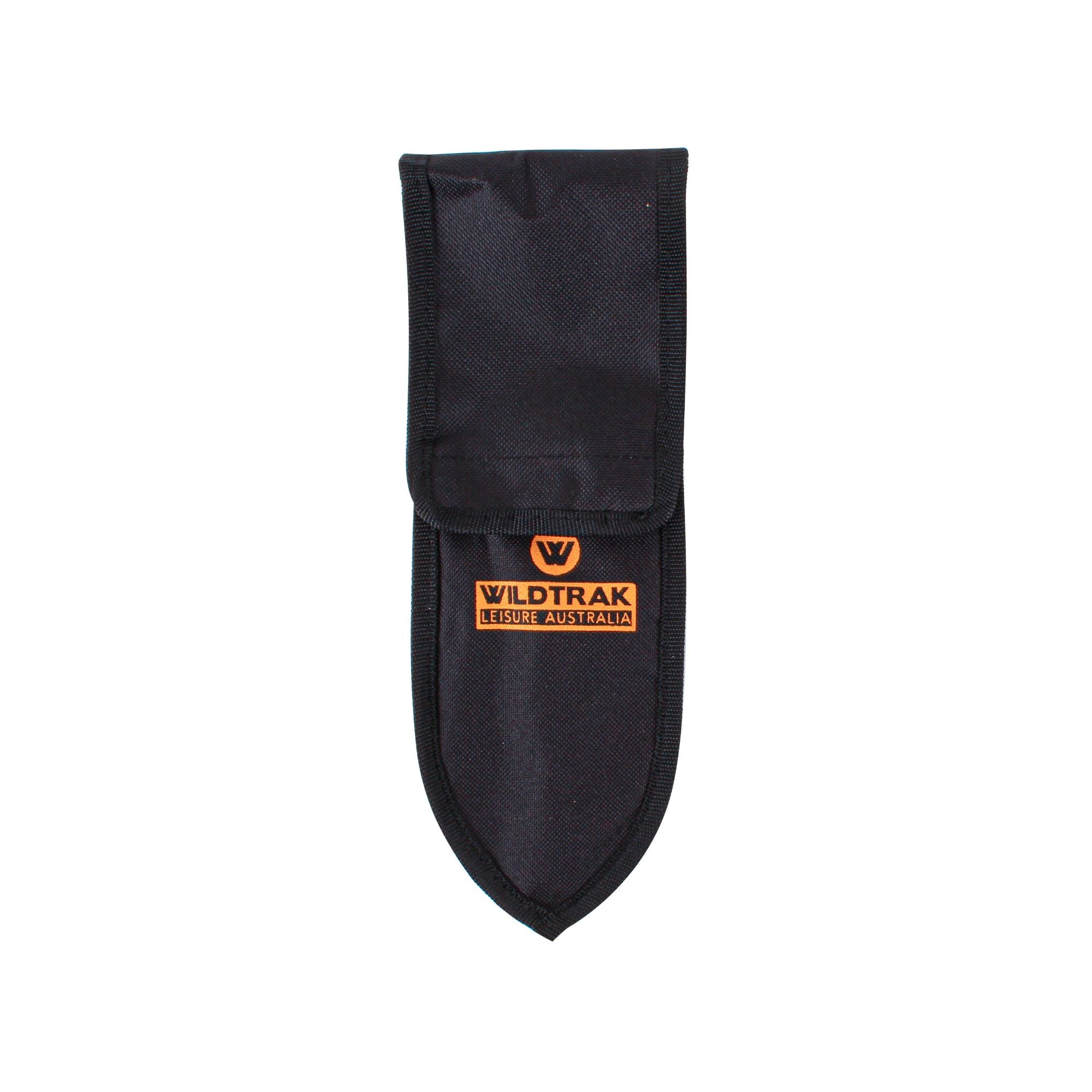 Wildtrak 7 Function Mini Hand Shovel, Lightweight with Pouch 28x8cm