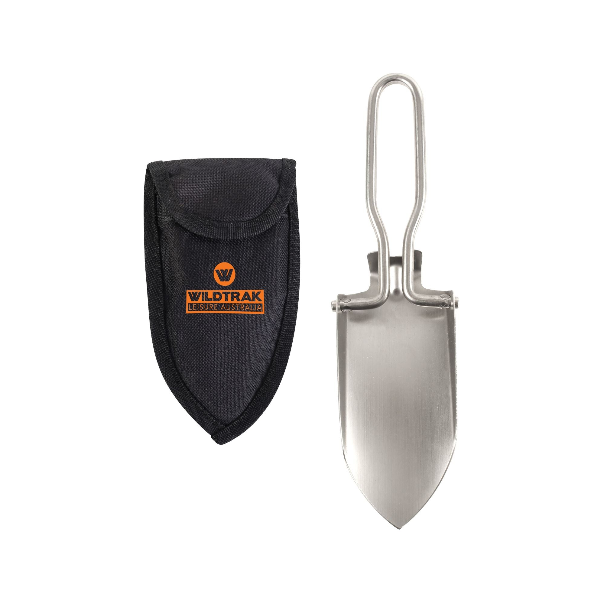 Wildtrak Stainless Steel Folding Trowel 12x6cm