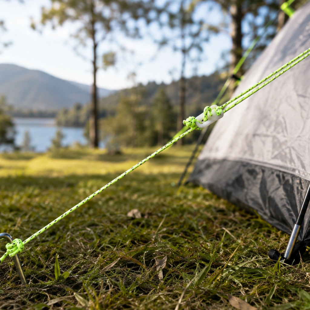 Wildtrak 4 Pack Luminous Guy Rope, 3m length