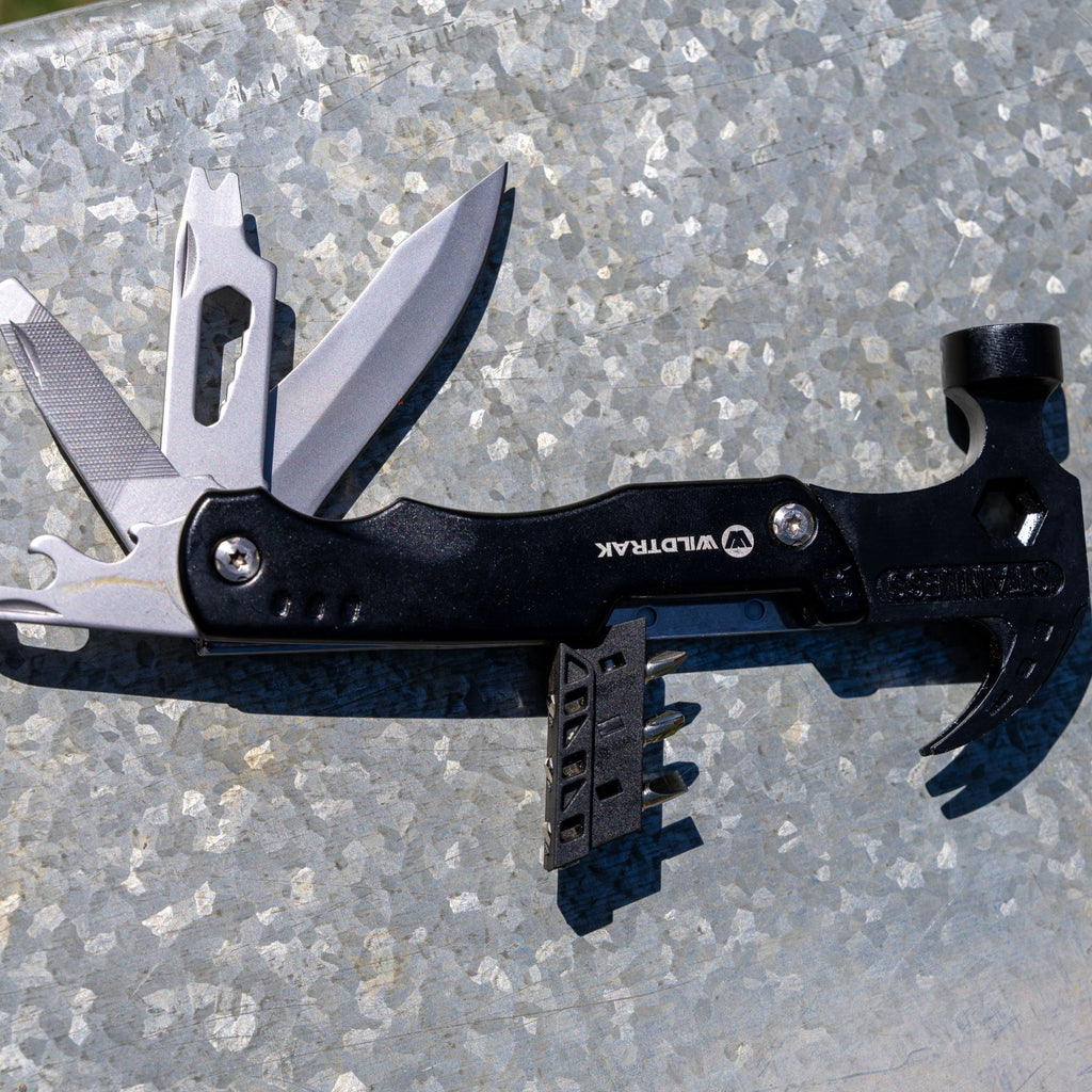Wildtrak 14 in 1 Multi Function Tool with Hammer and Carry Bag