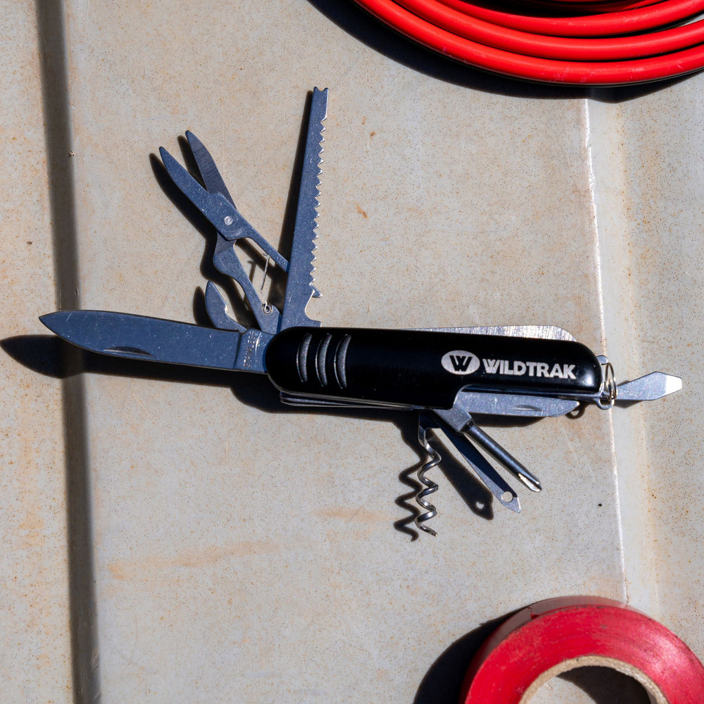 Wildtrak 15 in 1 Multi Function Tool with Army Knife