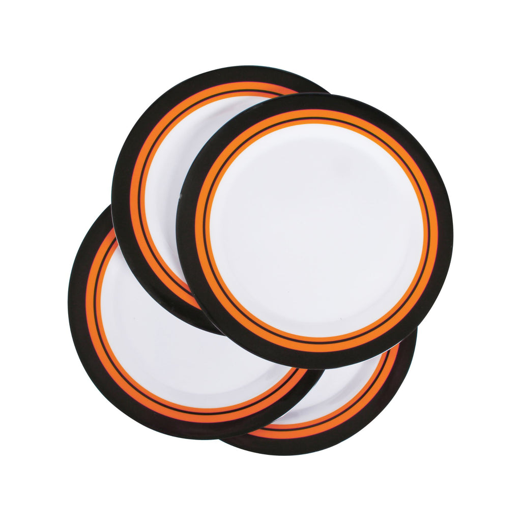 Wildtrak 16 Piece Melamine Camping Picnicking Dinner Set, BPA Free