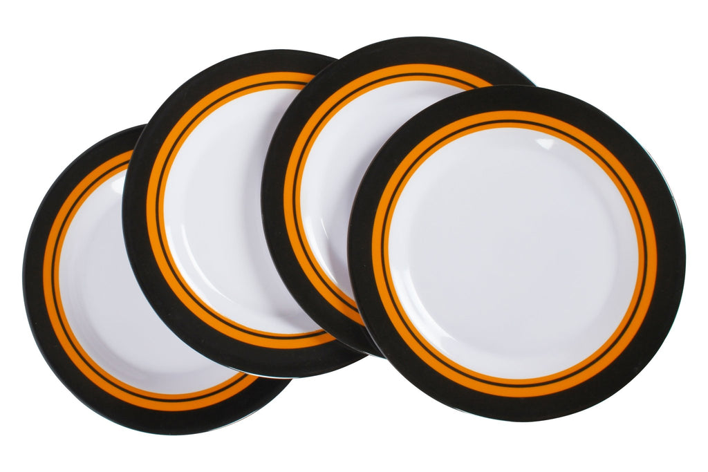 16 Piece BPA Free Melamine Camping Picnicking Dinner Set
