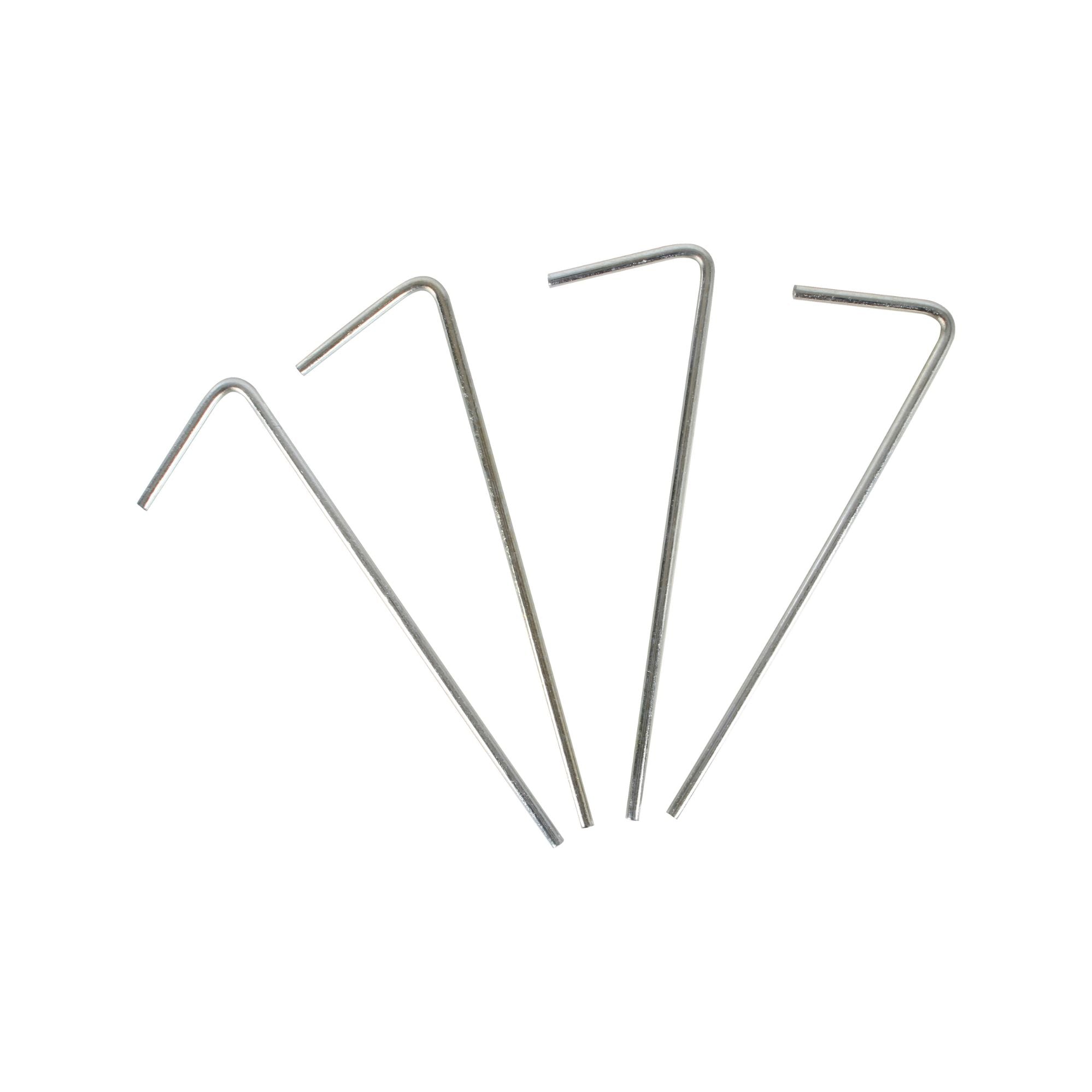Wildtrak 10 Pack Stainless Steel Tent Pegs 23cm