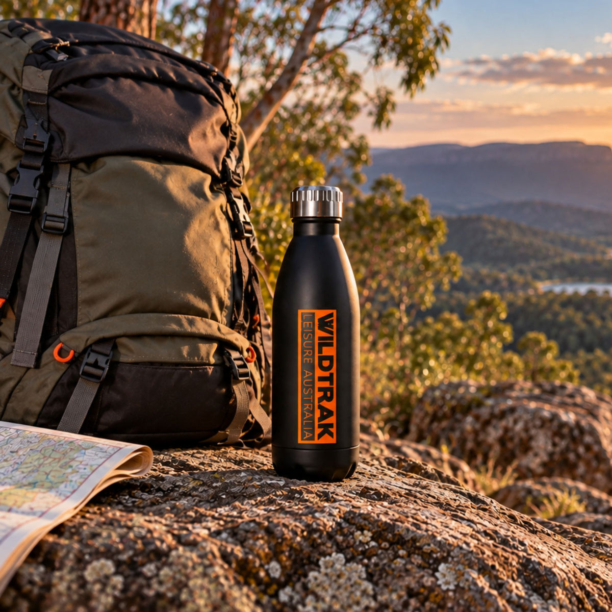 Wildtrak Stainless Steel Drink Bottle 500ml