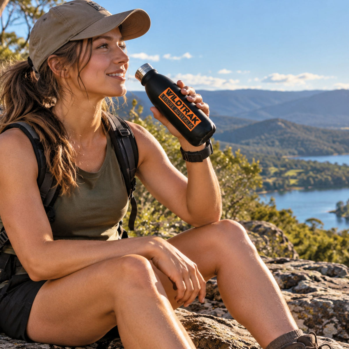 Wildtrak Stainless Steel Drink Bottle 500ml