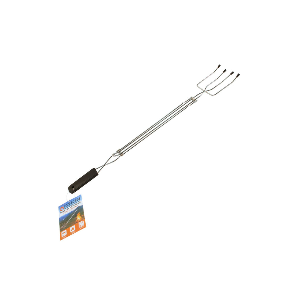 Wildtrak 4 Prong Toaster Extension Fork, Extends from 56 to 77cm