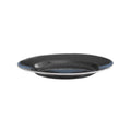 Wildtrak Premium Black Speckled Enamel Plate with Stainless Steel Rim 26cm