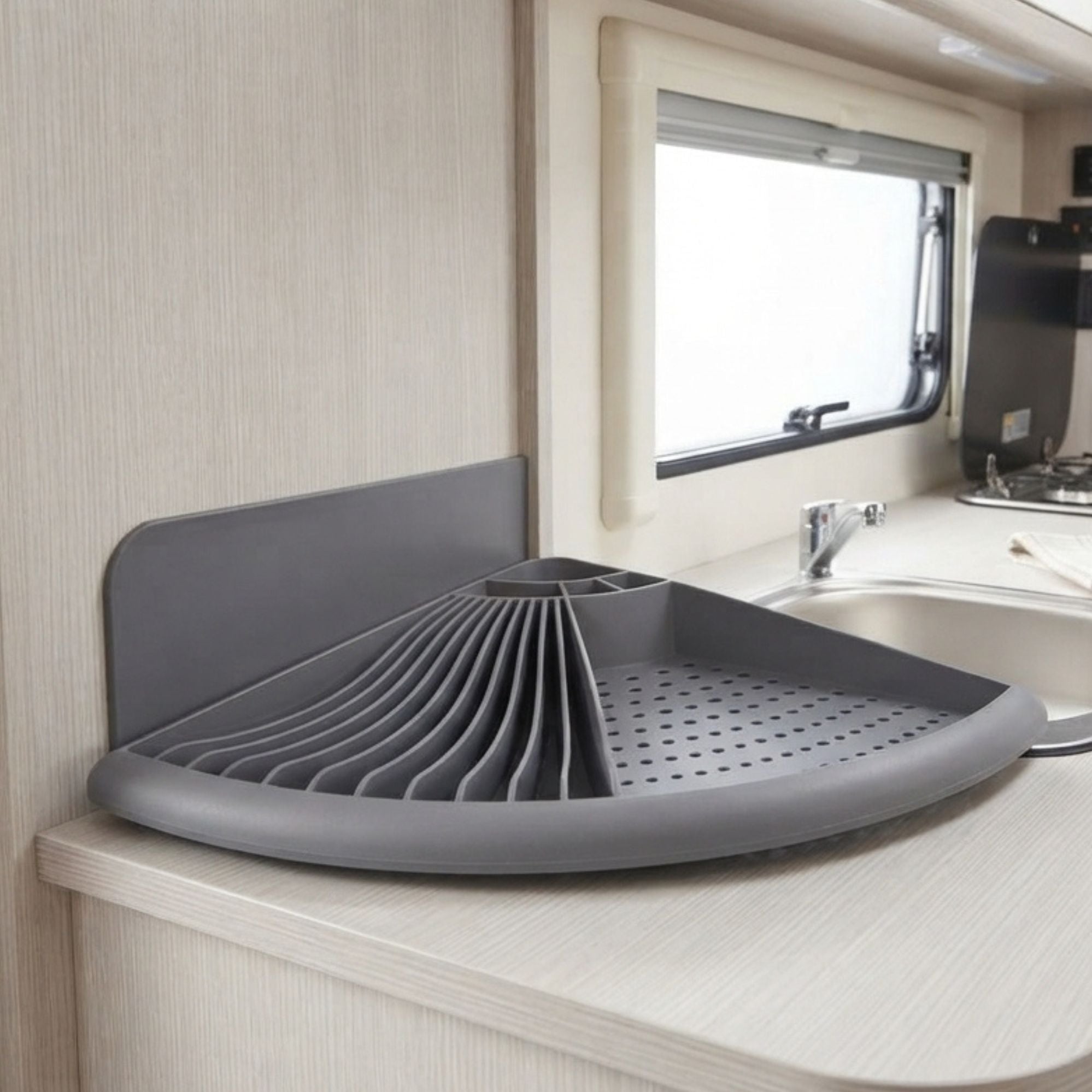 Wildtrak Corner Dish Rack 49x34x9cm