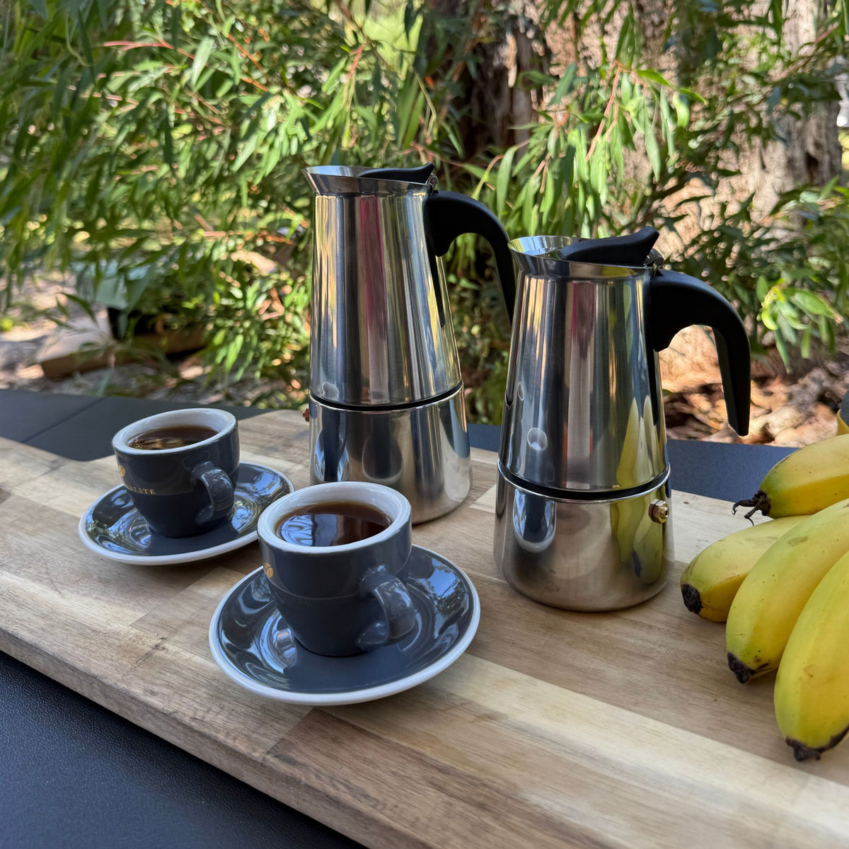 Wildtrak 4-Cup Stainless Steel Coffee Maker