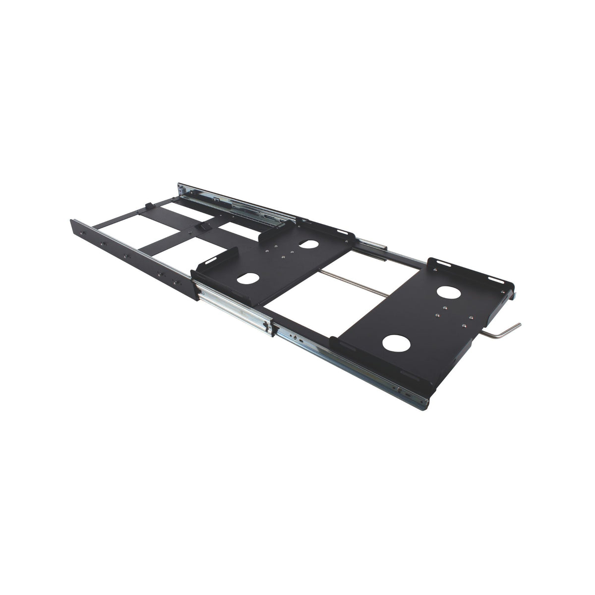 Wildtrak 4WD Heavy-duty Fridge/Freezer Slide, Powder Coated, Max Weight 125kg