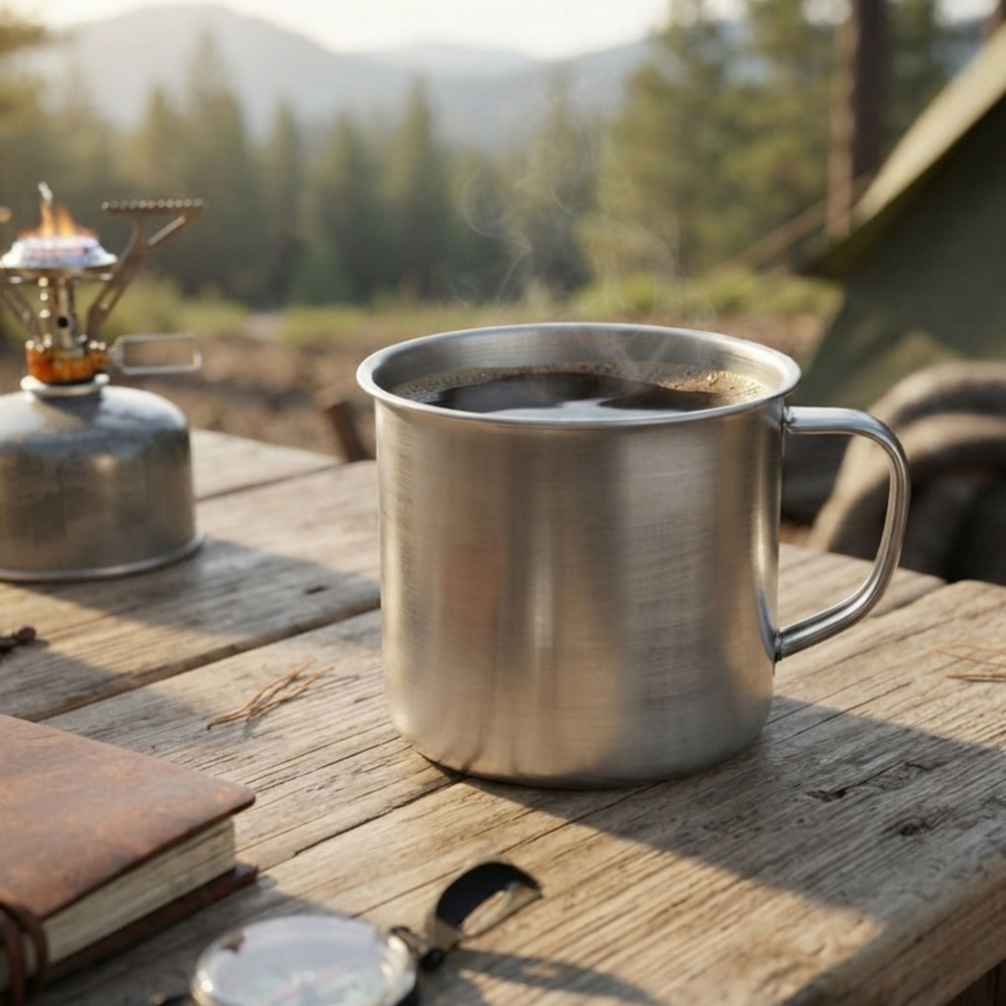 Wildtrak Stainless Steel Camping Mug 350ml