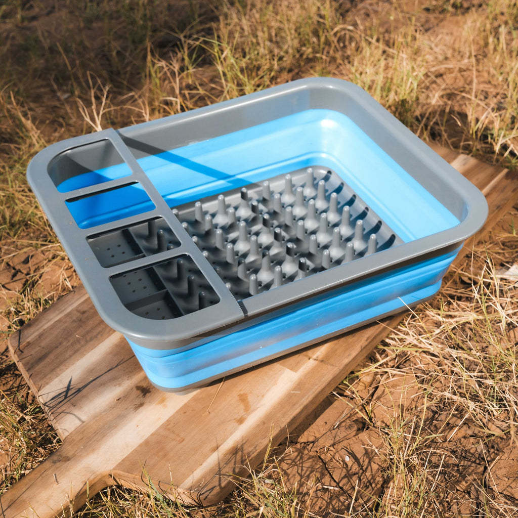 Wildtrak Collapsible 9 Litre Dish Rack 36.5x31.5x13cm