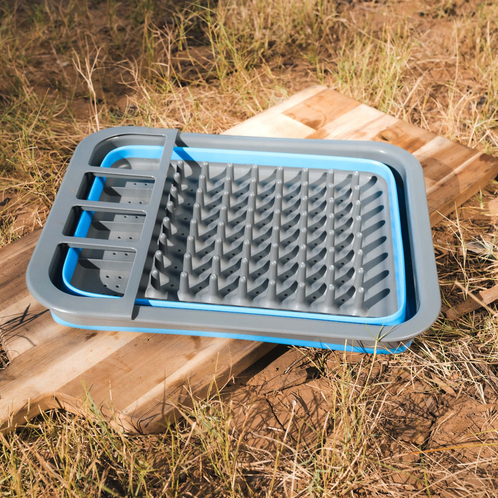 Wildtrak Collapsible 9 Litre Dish Rack 36.5x31.5x13cm