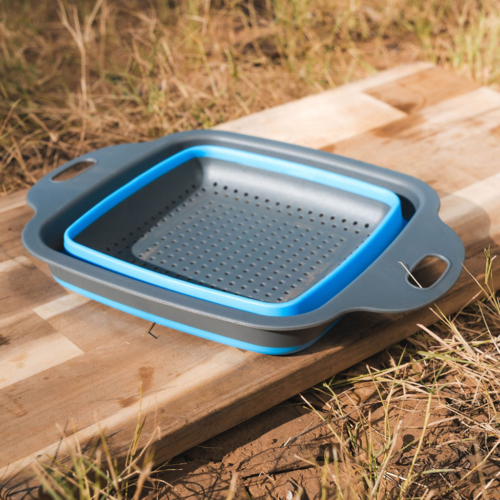 Wildtrak Collapsible Strainer with Handles 29x22x8cm
