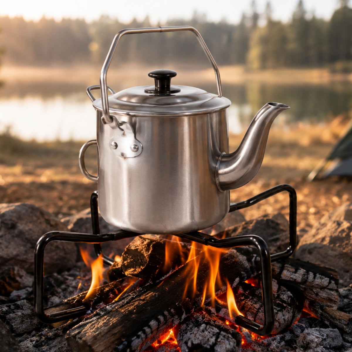 Wildtrak Foldable Trivet Metal Cooking Base 20cm