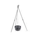 Wildtrak Heavy-duty 9mm Steel Camp Oven Tripod with Adjustable Chain 90cm