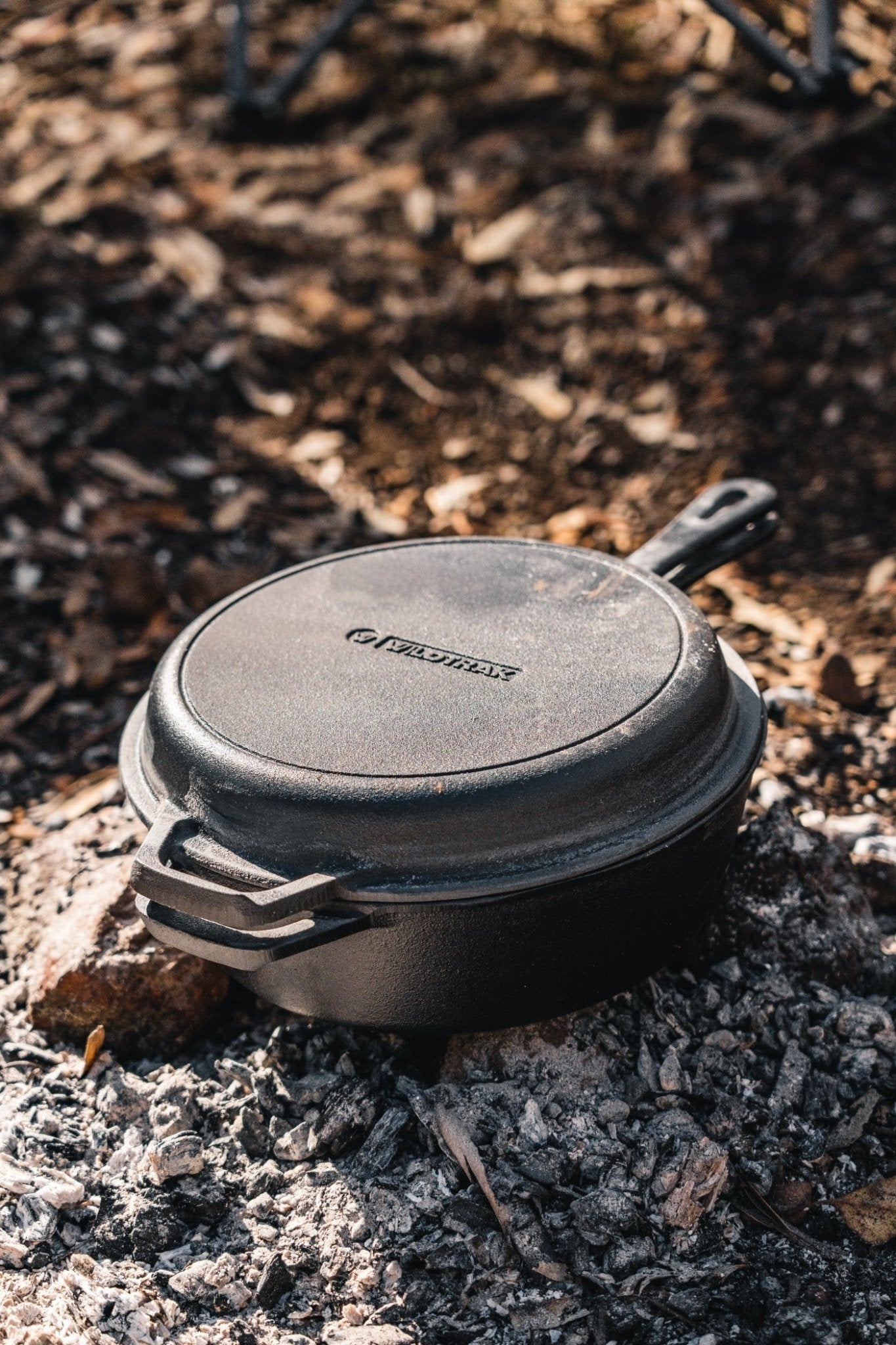 3.2 Quart Pre-Seasoned Cast Iron 2in1 COMBO Cooker 26.5x4cm