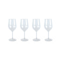 Wildtrak 4 Pack Tritan Shatter-Proof Plastic Wine Glasses 355ml, BPA Free