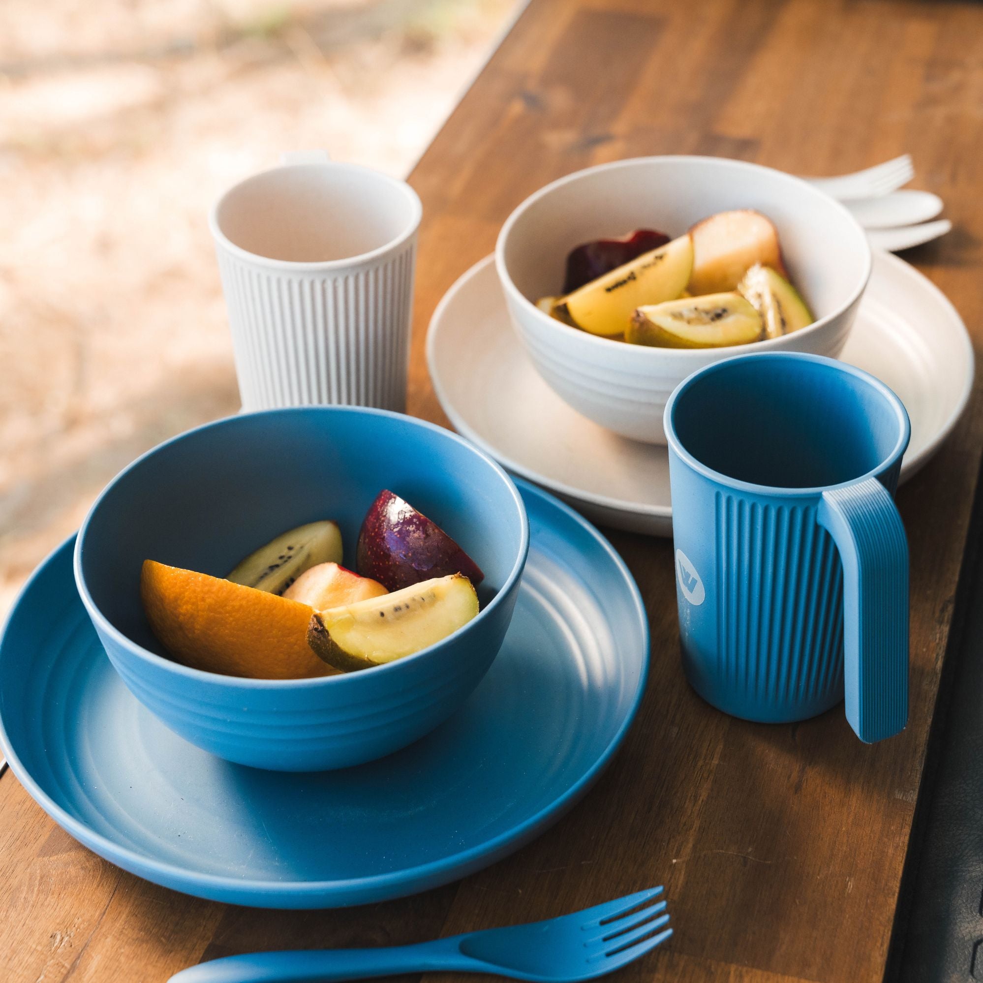 Wildtrak Wheat Straw Bowl 650ml – Beige or Blue