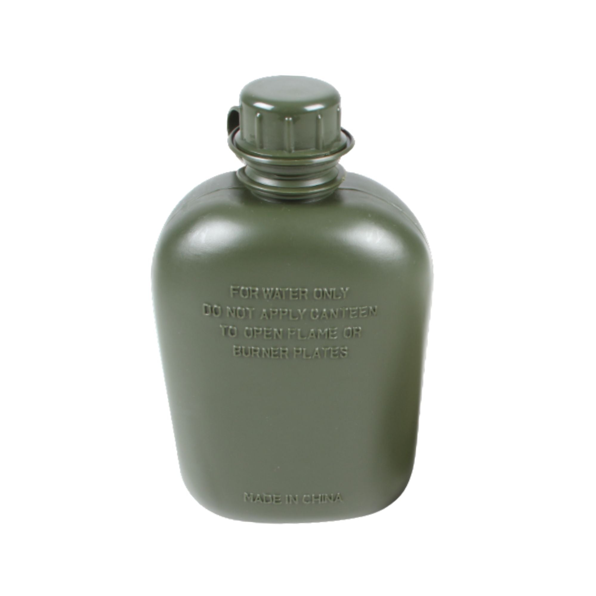Wildtrak 1-Quart Water Canteen with Cover - Military Green