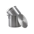 Wildtrak Aluminium Crab Cooker Stock Pot 40L with Basket, Handles, Lid and Strainer