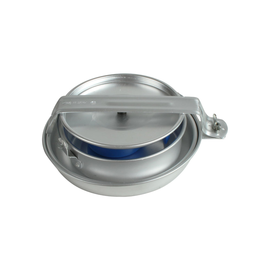 Wildtrak 4pc Hiker 1P Essential Aluminium Mess Kit Set