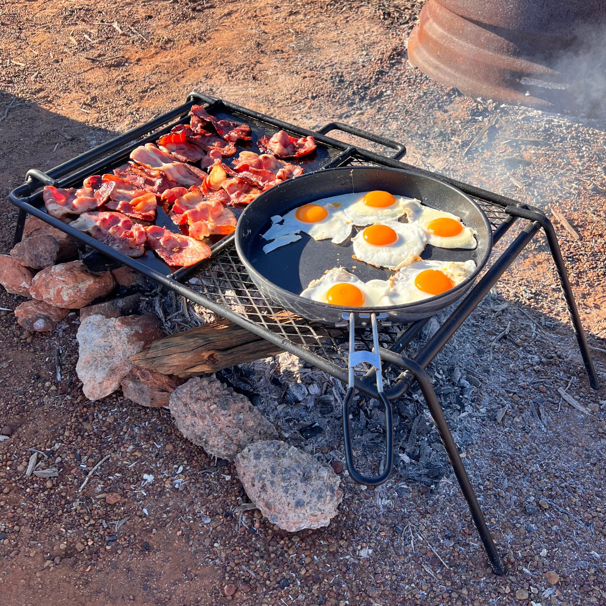 Wildtrak Flat Plate and Grill Camp Cooker 46x33cm