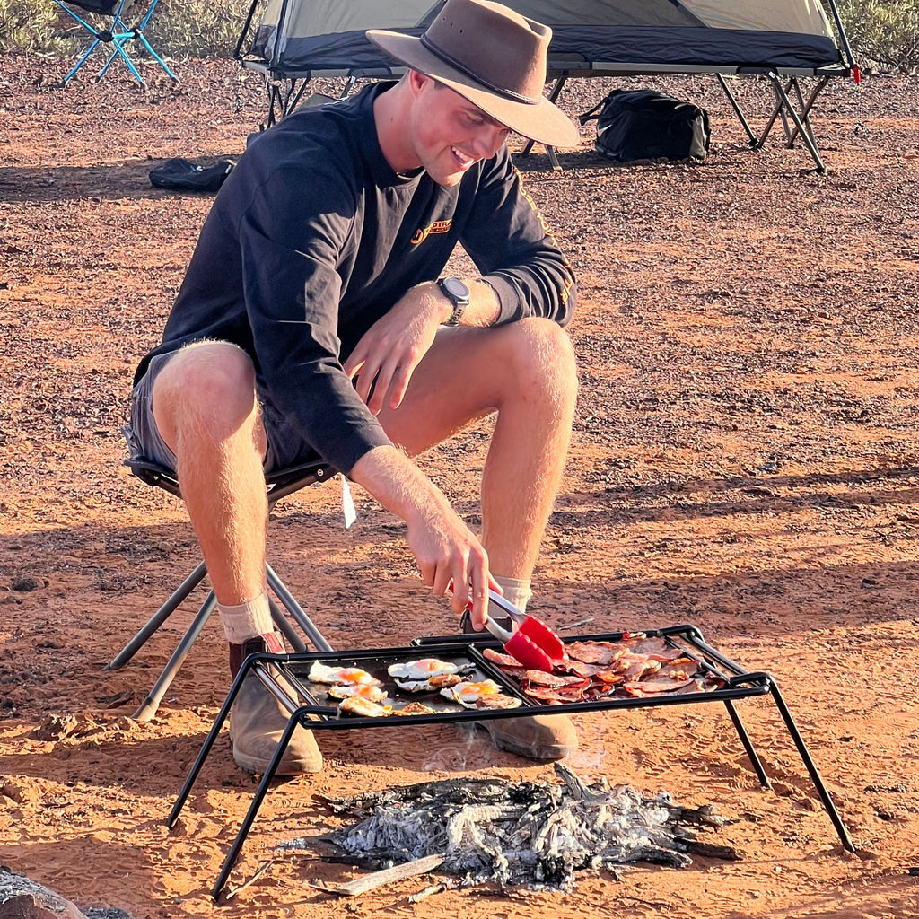 Wildtrak Flat Plate and Grill Camp Cooker 46x33cm