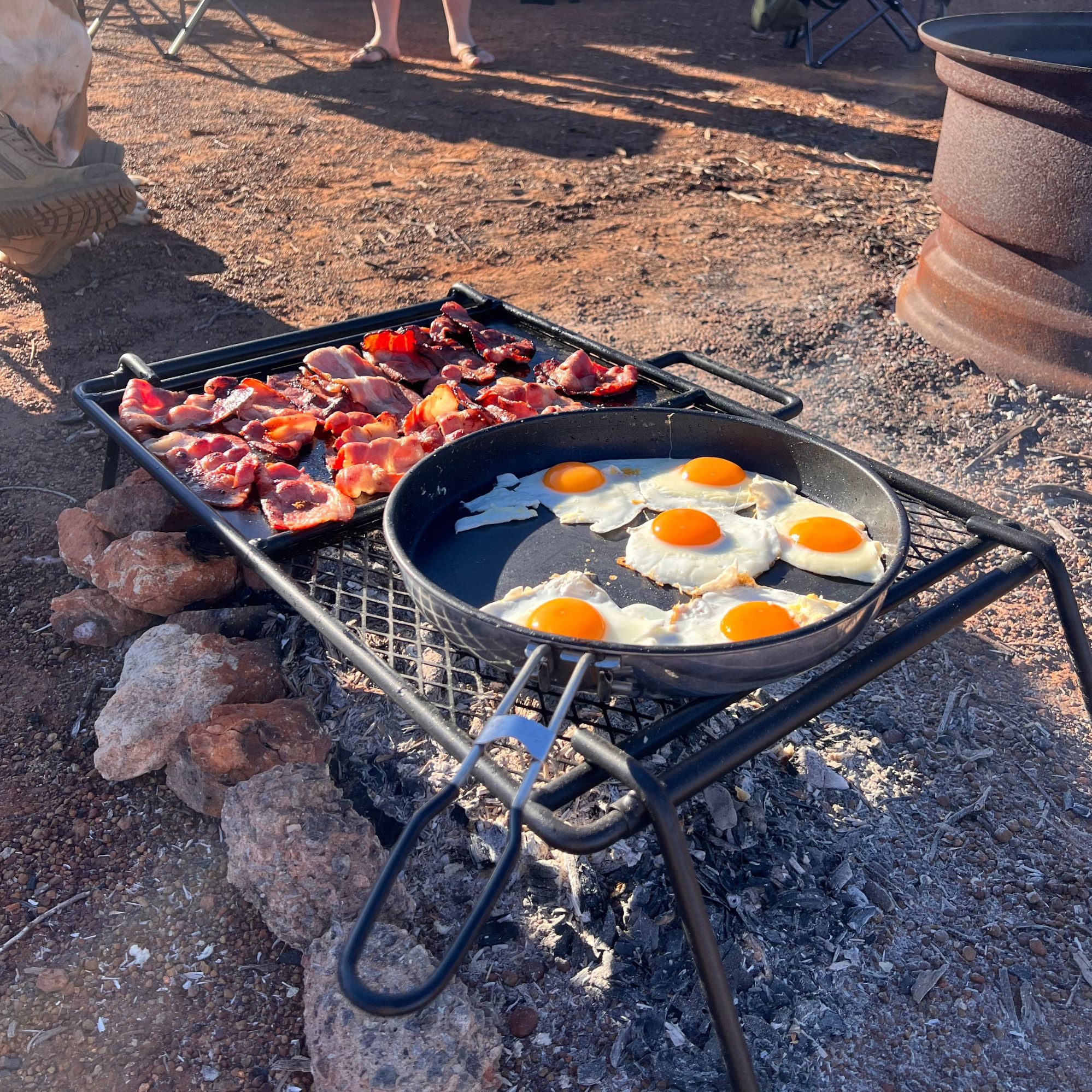 Wildtrak Flat Plate and Grill Camp Cooker 46x33cm