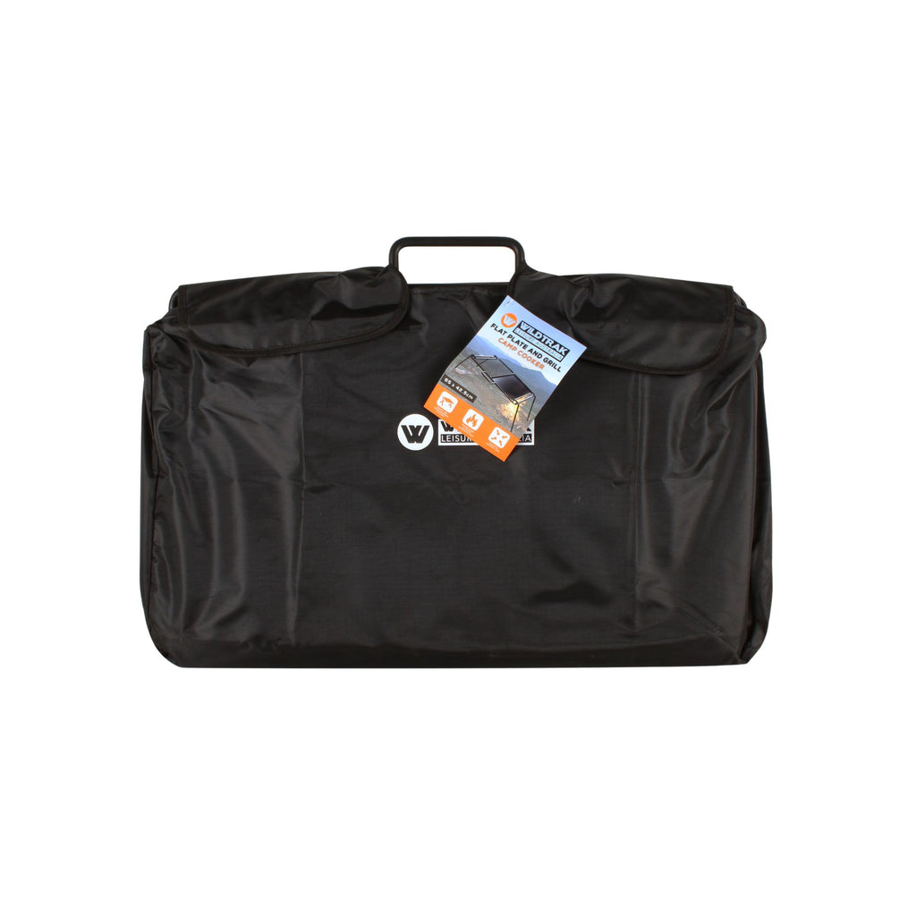 Wildtrak Large Flat Plate and Grill Camp Cooker with Carry Bag 65x42.5cm