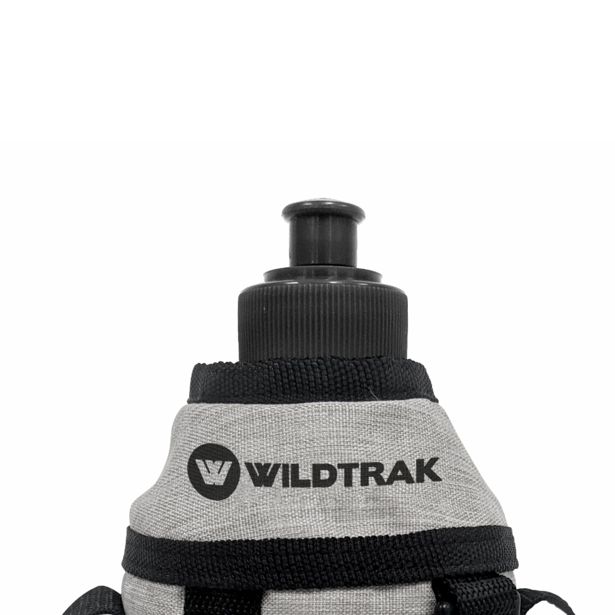 Wildtrak 1L Hydration Water Bottle with Removable Insulated Wrap Sipper Cap and Shoulder Strap