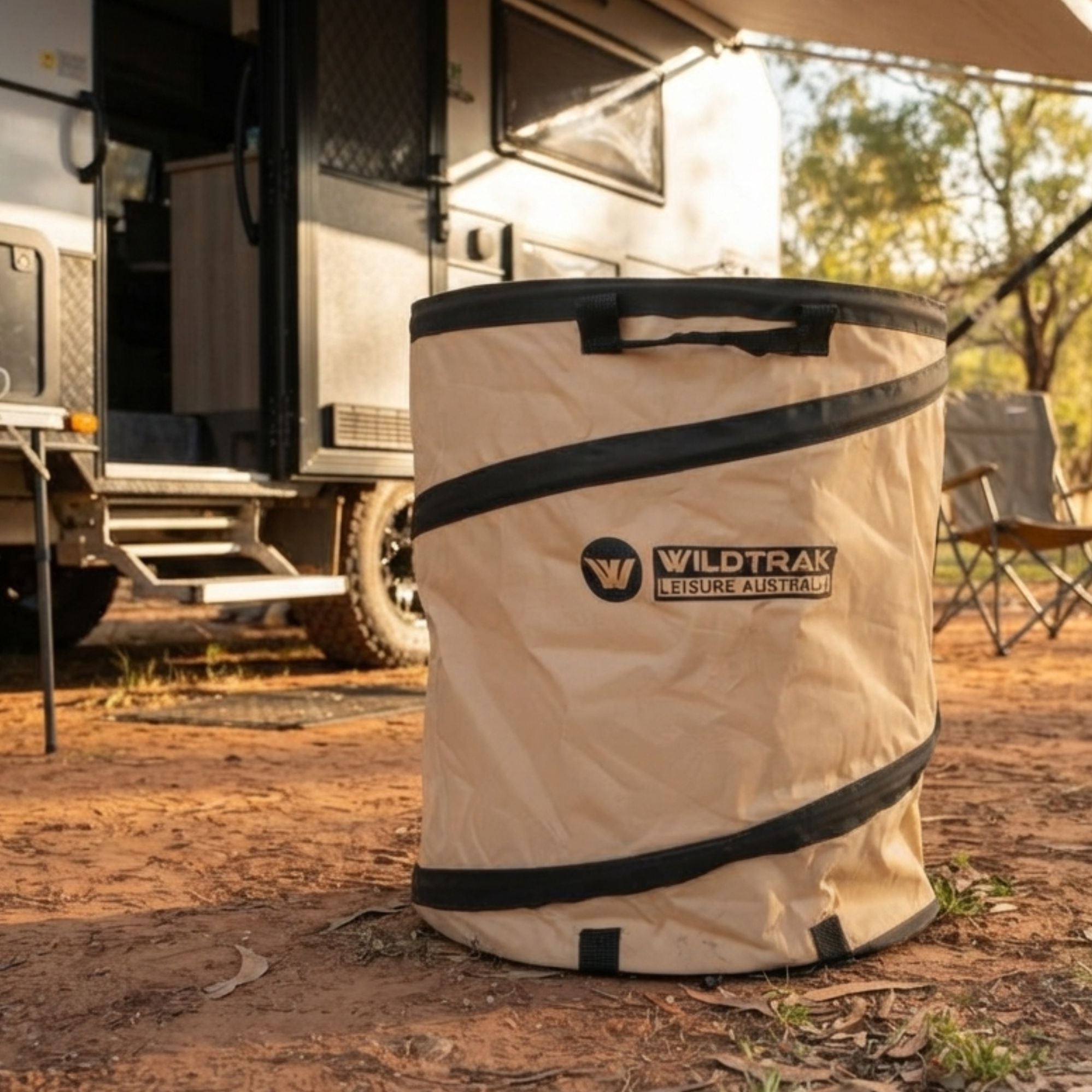 Wildtrak Collapsible Camp Storage Bin 46x40cm