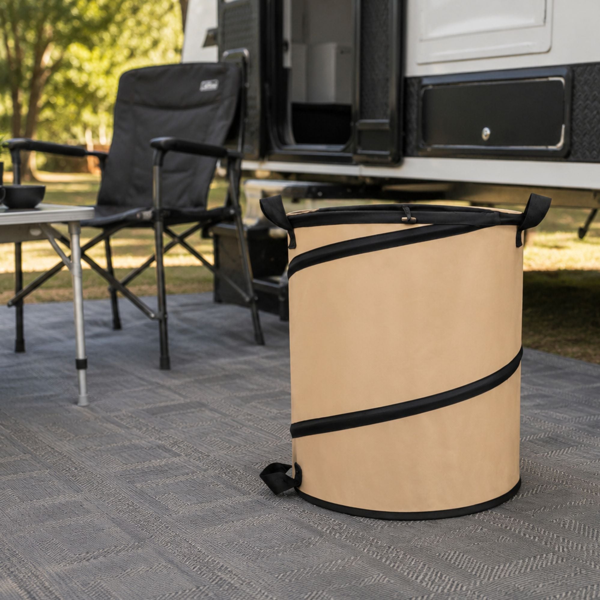 Wildtrak Collapsible Camp Storage Bin 46x40cm