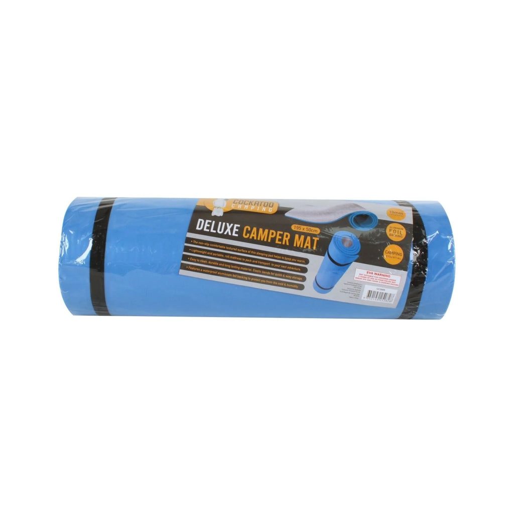 Wildtrak Deluxe 10mm Thick Eva Foam Trek Camping Mat 195 x 50cm