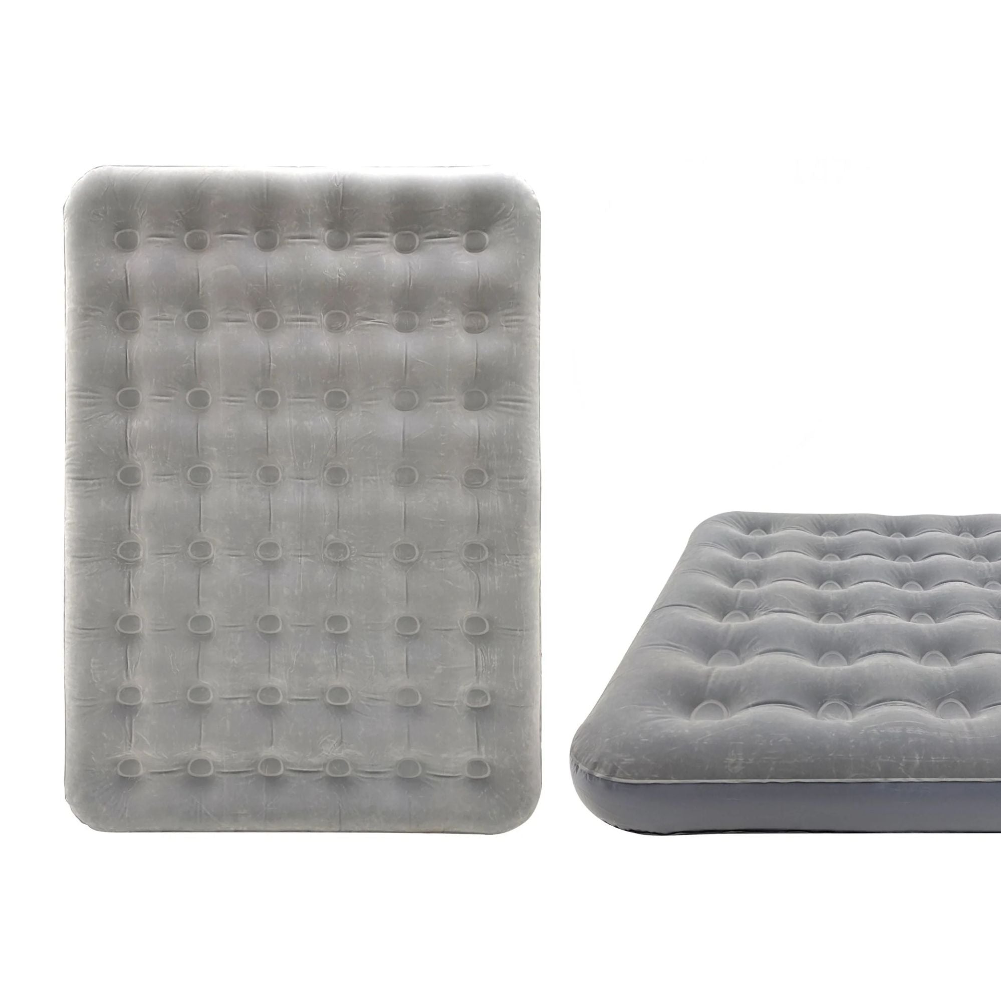 AIRBED QUEEN SOIL BEAM FLOCKED