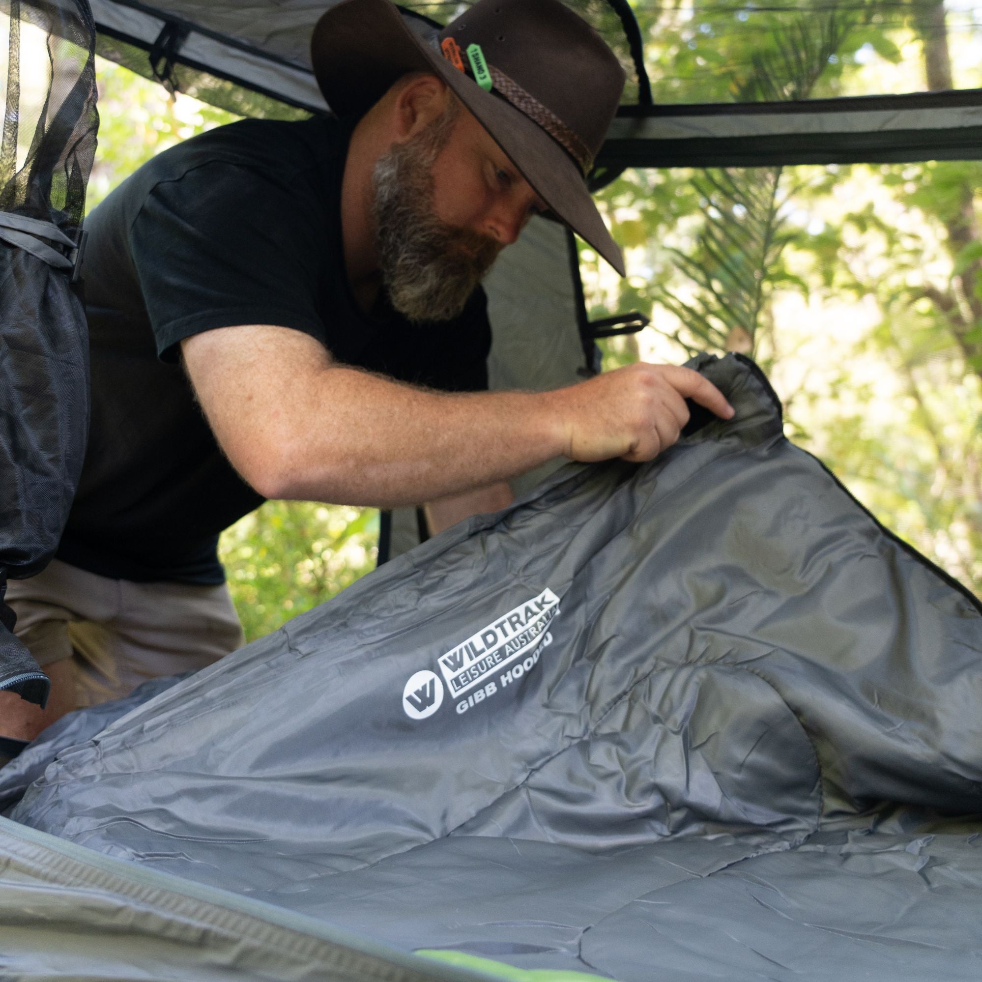 Wildtrak +10°C to +15°C Gibb Hooded Sleeping Bag, 70 x 215cm