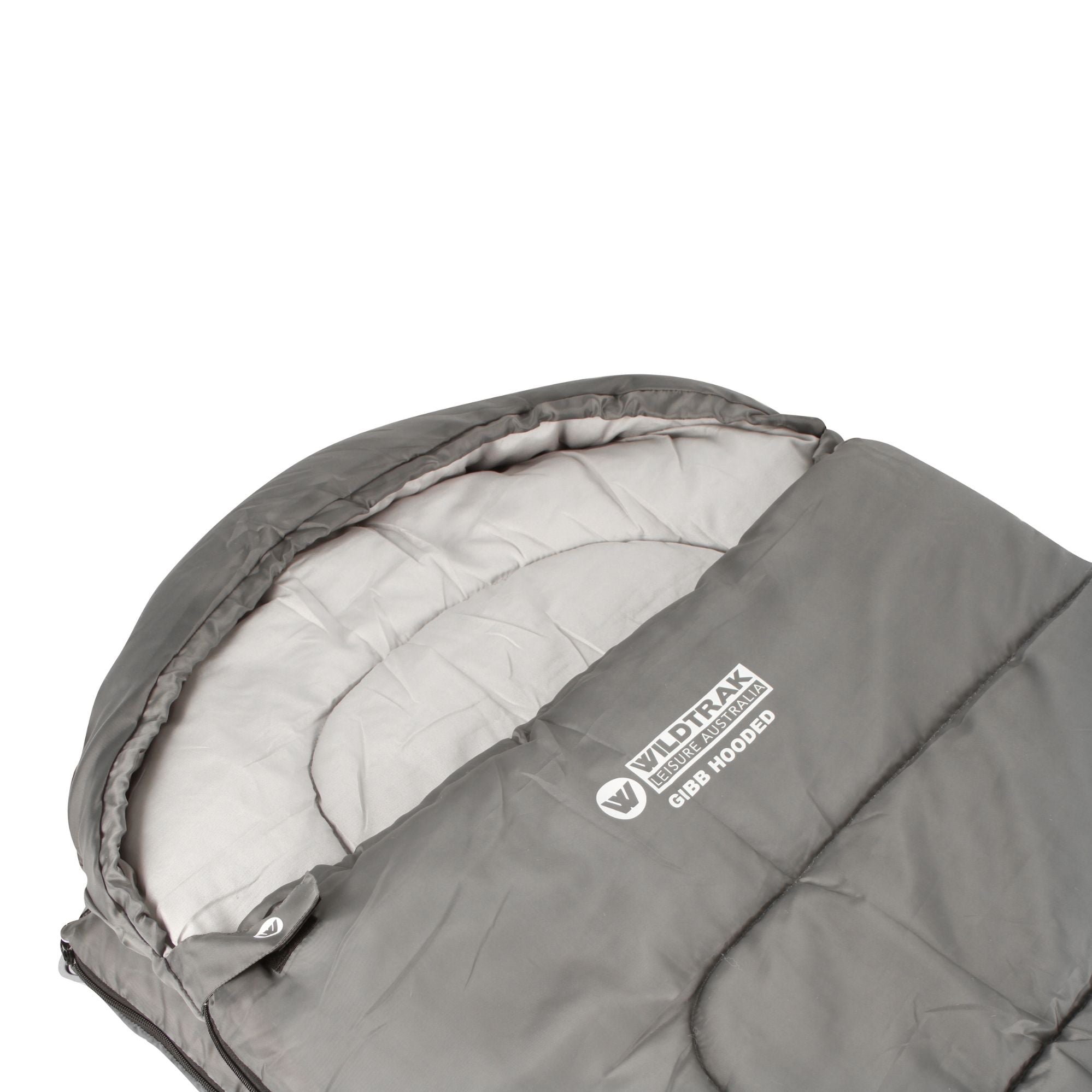 Wildtrak +10°C to +15°C Gibb Hooded Sleeping Bag, 70 x 215cm