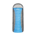 Forrest KIDS Youth Hooded Sleeping Bag, 5-10°C, Breathable Lining, Ripstop Fabric, Auto Lock Zips, Sewn-in Storage Pocket, Hanging Loop, Storage Bag, 65x205cm