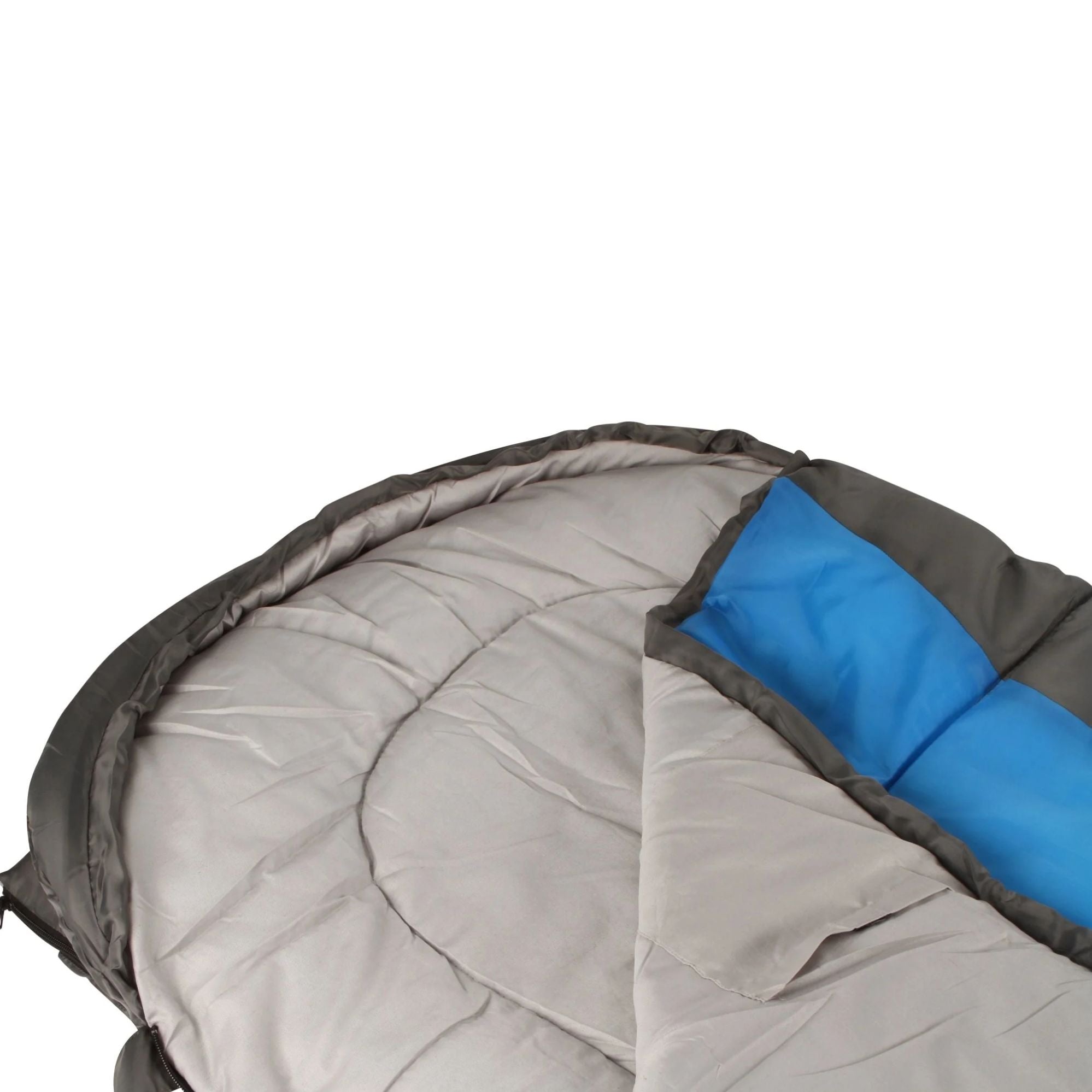 Forrest KIDS Youth Hooded Sleeping Bag, 5-10°C, Breathable Lining, Ripstop Fabric, Auto Lock Zips, Sewn-in Storage Pocket, Hanging Loop, Storage Bag, 65x205cm