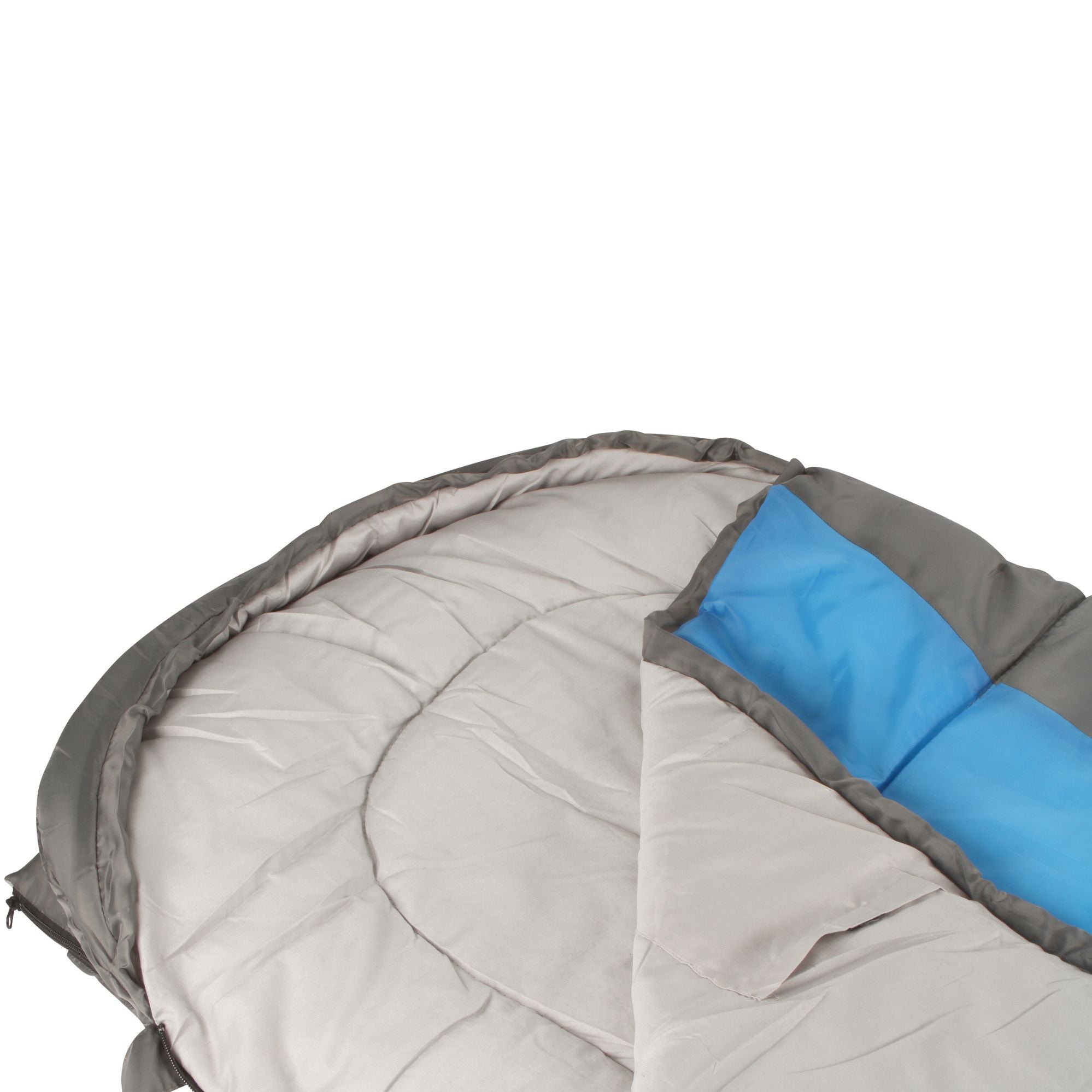 Wildtrak +5°C to +10°C Forrest Junior Kids/Youth Hooded Sleeping Bag, 65 x 205cm