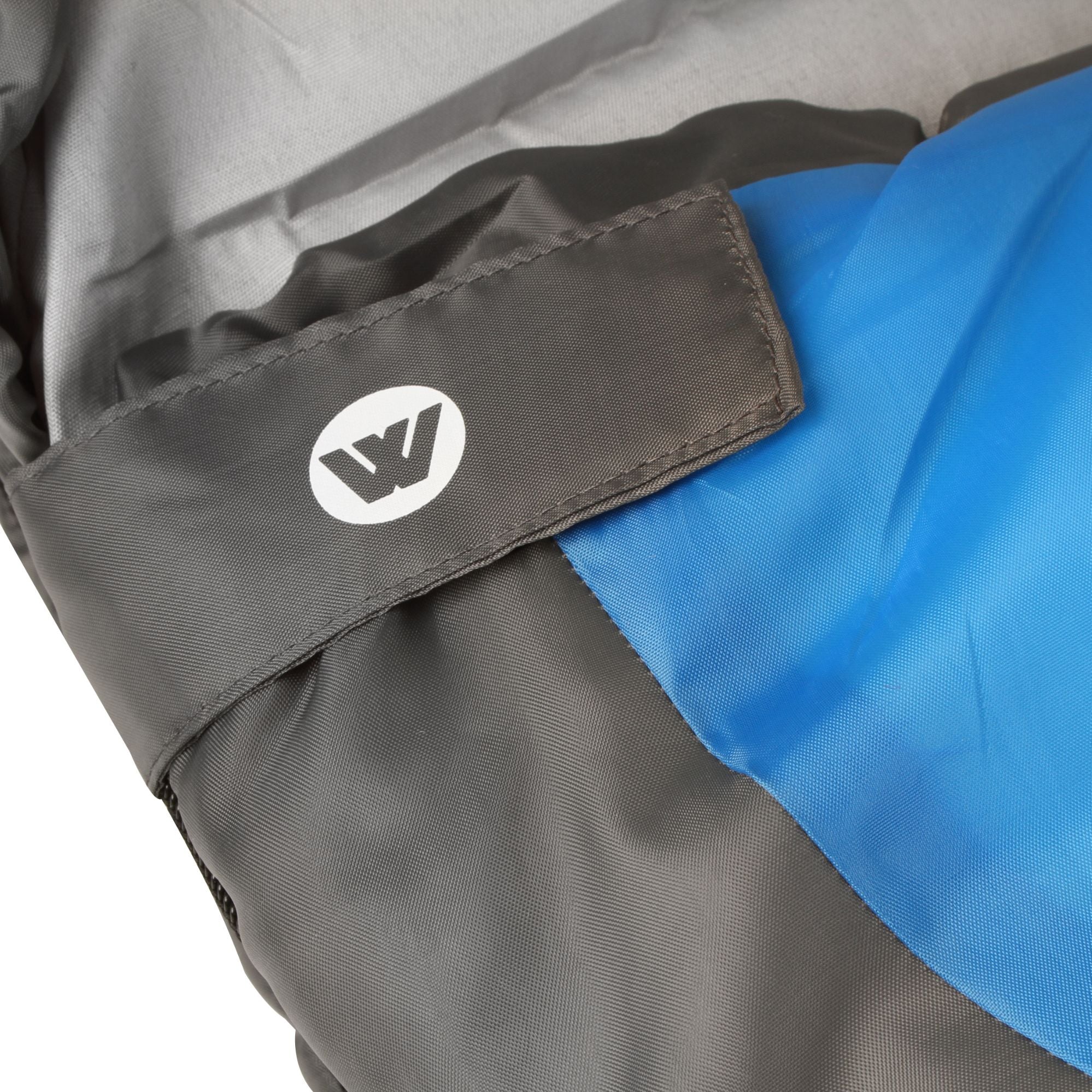 Wildtrak +5°C to +10°C Forrest Junior Kids/Youth Hooded Sleeping Bag, 65 x 205cm