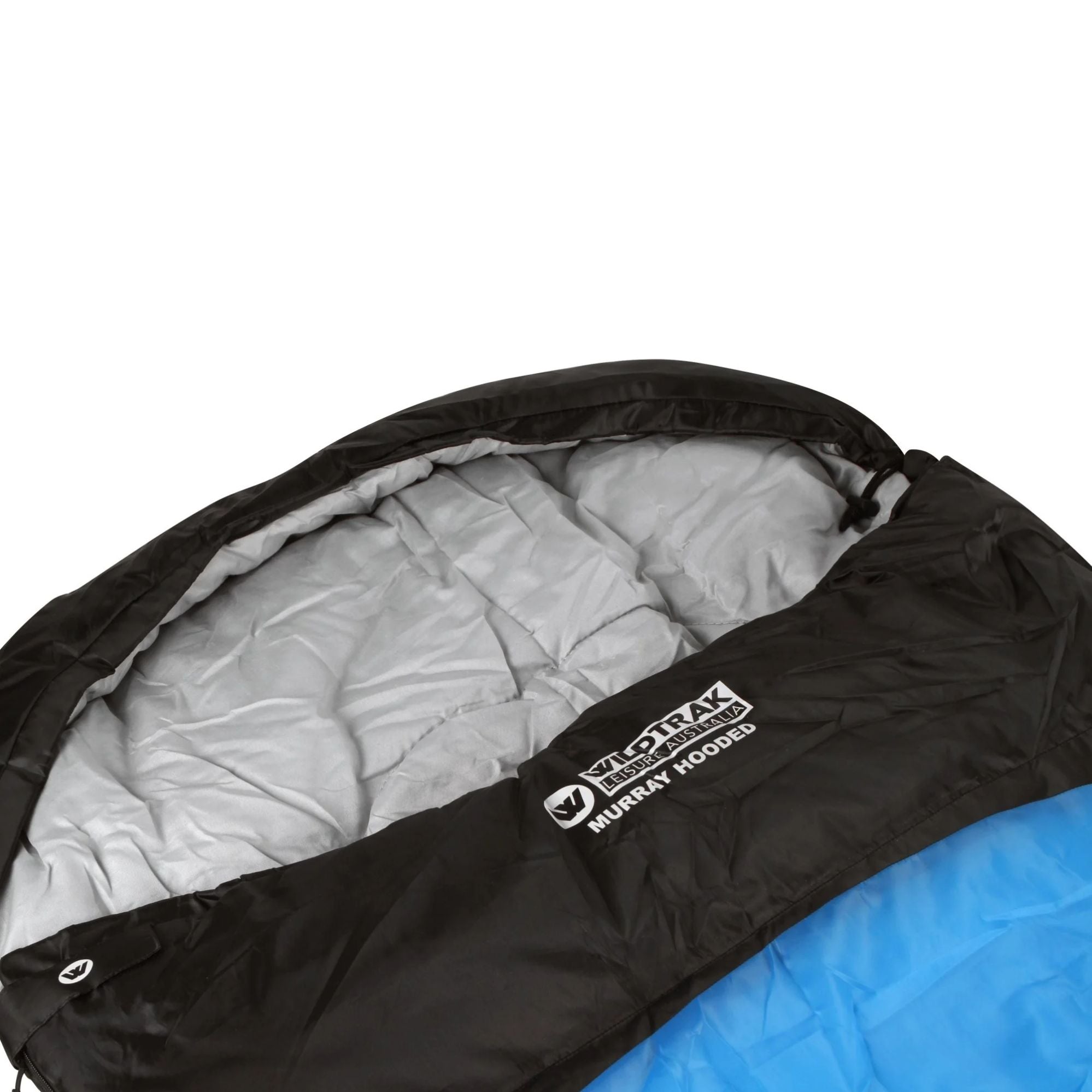 Murray Hooded Sleeping Bag, 0-5°C, Breathable Lining, Ripstop Fabric, Auto Lock Zips, Sewn-in Storage Pocket, Hanging Loop, Storage Bag, 80x230cm