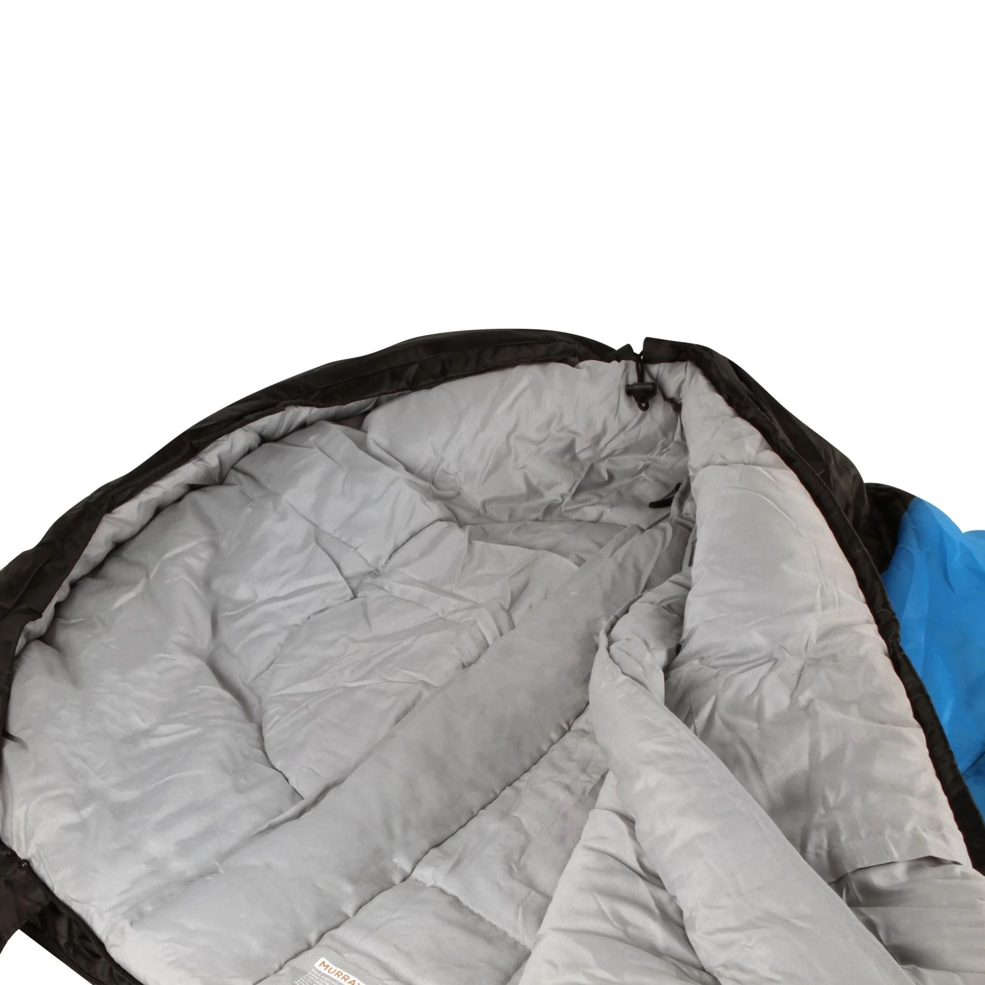 Murray Hooded Sleeping Bag, 0-5°C, Breathable Lining, Ripstop Fabric, Auto Lock Zips, Sewn-in Storage Pocket, Hanging Loop, Storage Bag, 80x230cm