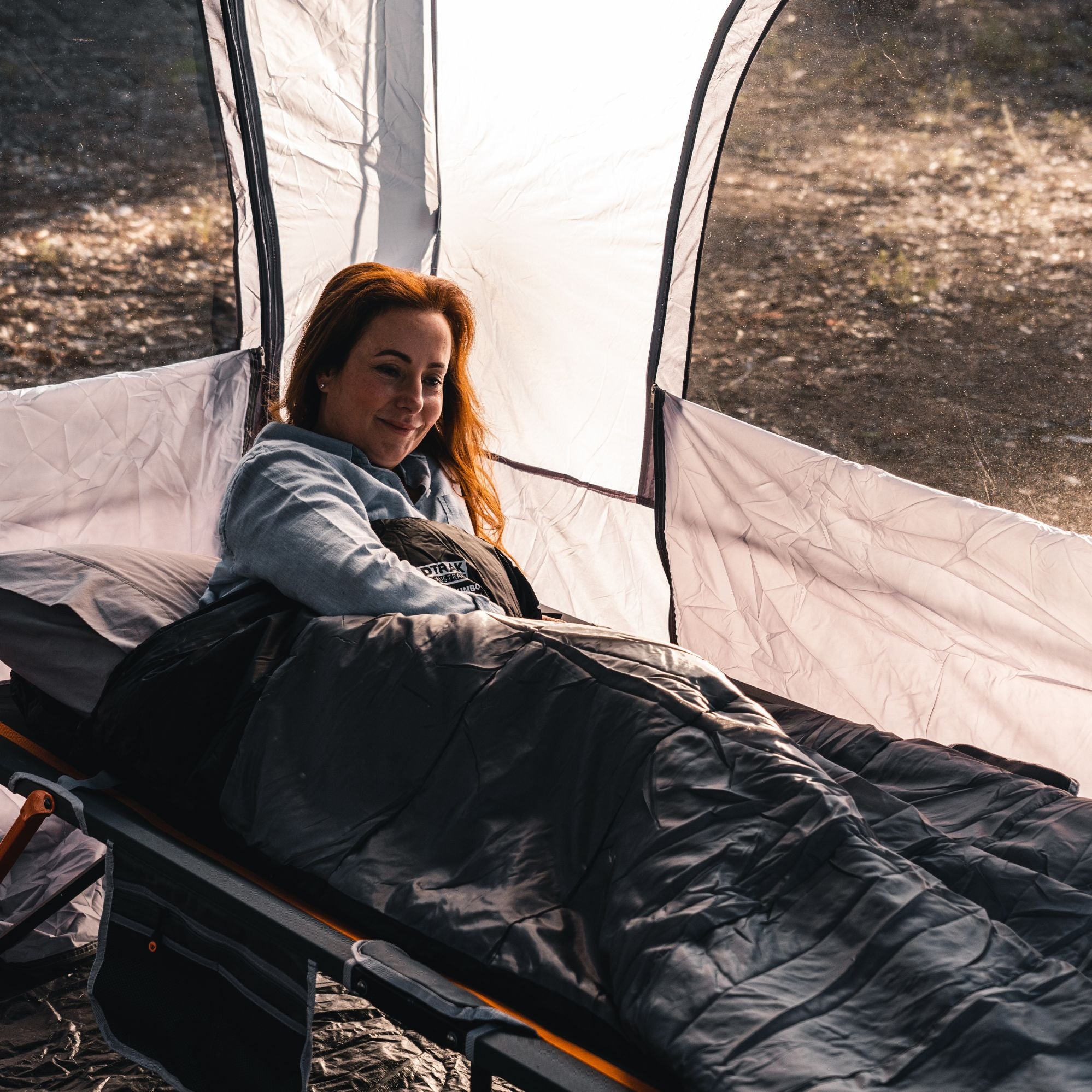 Wildtrak 0°C to -5°C Murray Jumbo Hooded Sleeping Bag, 90 x 24cm
