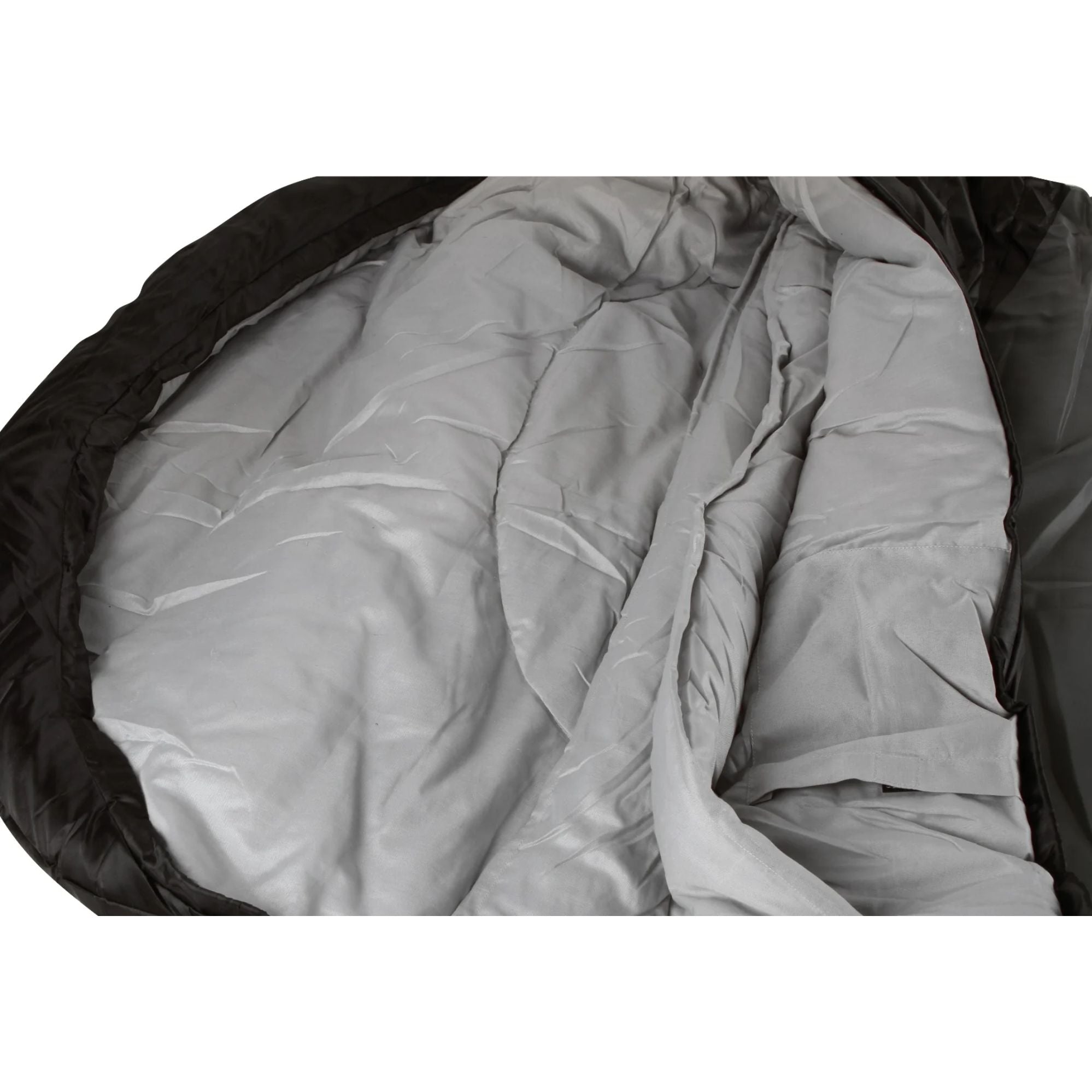 Murray Jumbo Hooded Sleeping Bag, 0-5°C, Breathable Lining, Ripstop Fabric, Auto Lock Zips, Sewn-in Storage Pocket, Hanging Loop, Storage Bag, 90x240cm
